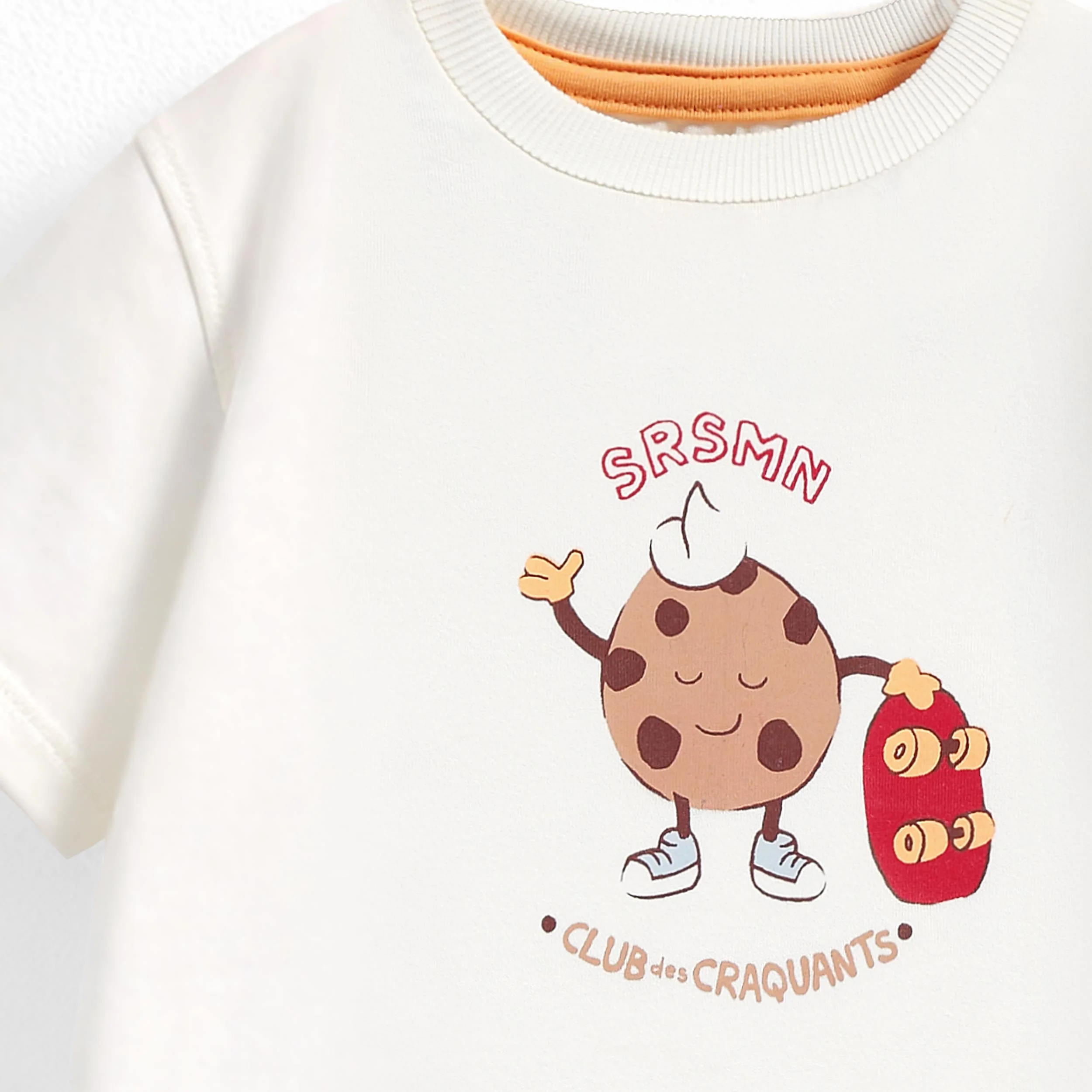 T-shirt blanc avec illustration, bébé - Image 6