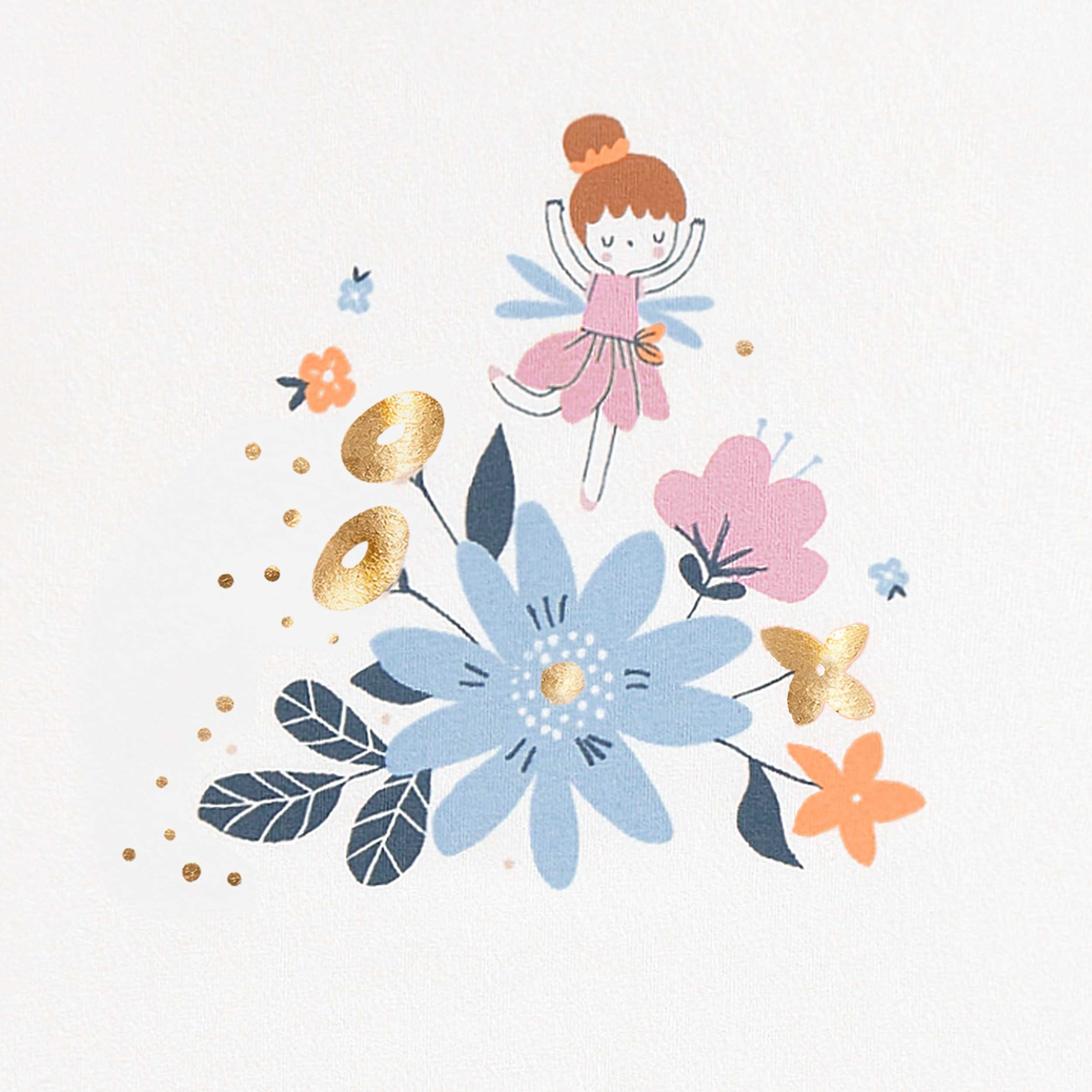 T-shirt blanc avec illustration, enfant - Image 3