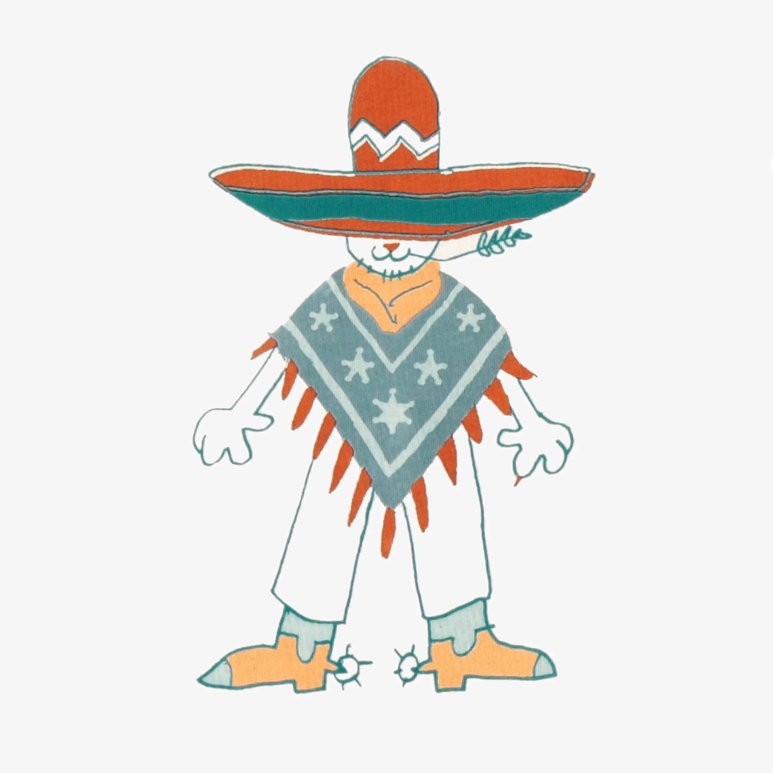 T-shirt crème avec illustration au dos, enfant - Image 6