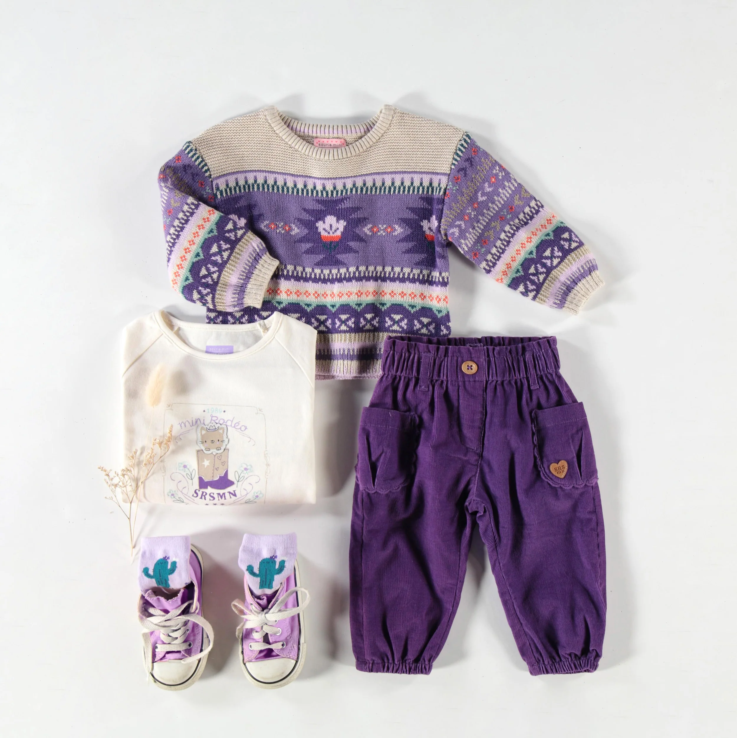 T-shirt crème avec illustration, bébé - Image 3