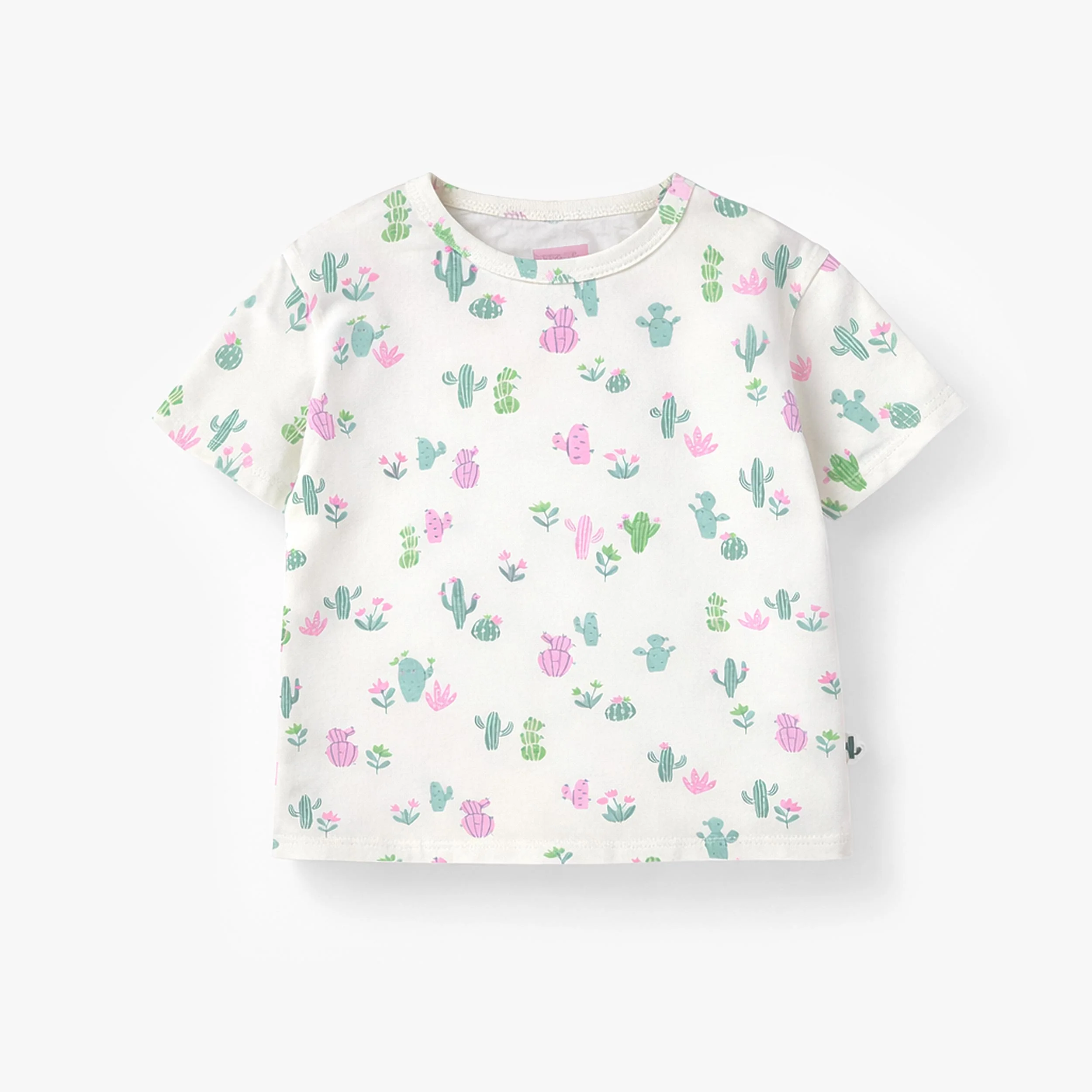 T-shirt crème à motifs de cactus, bébé