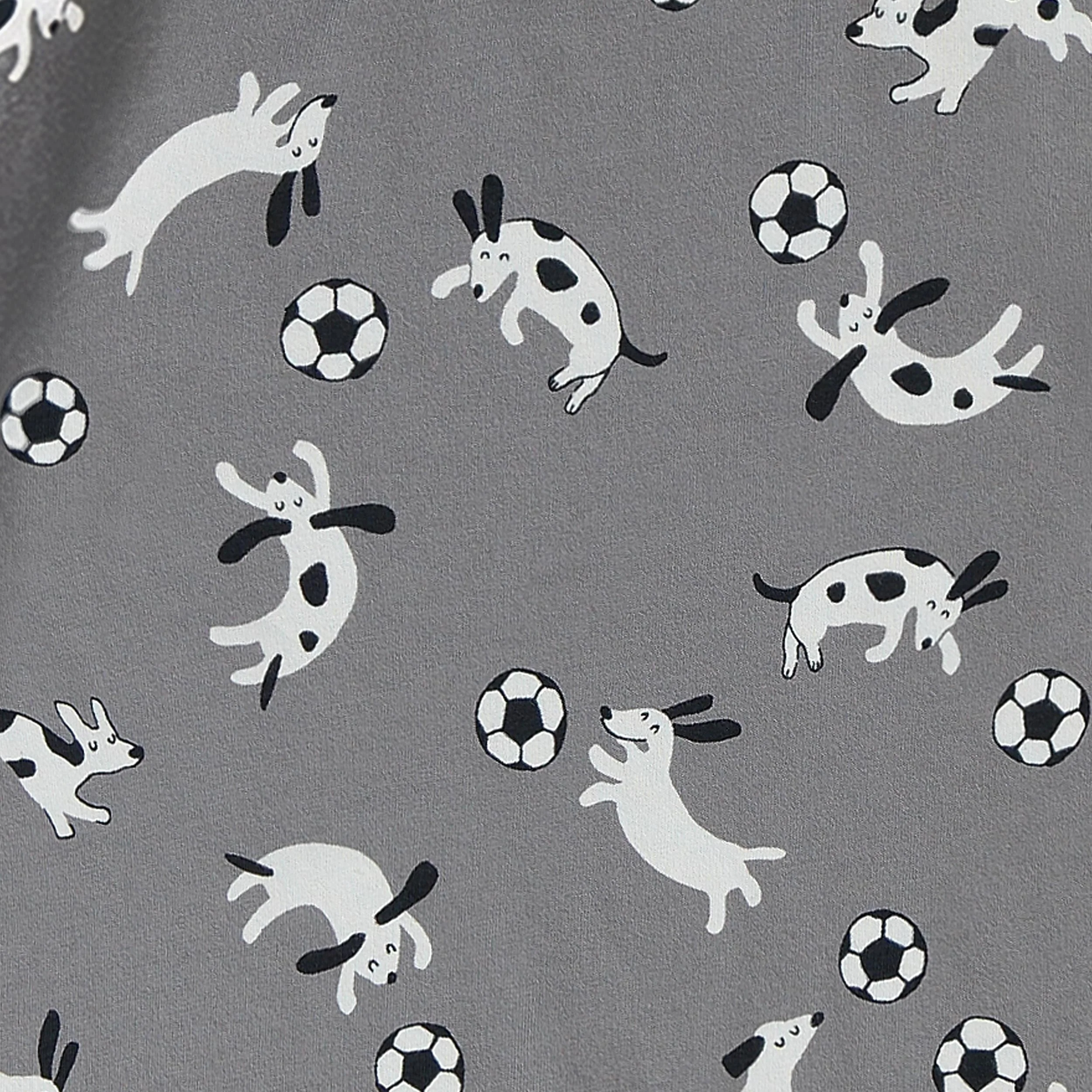 T-shirt gris à motifs, enfant - Image 2