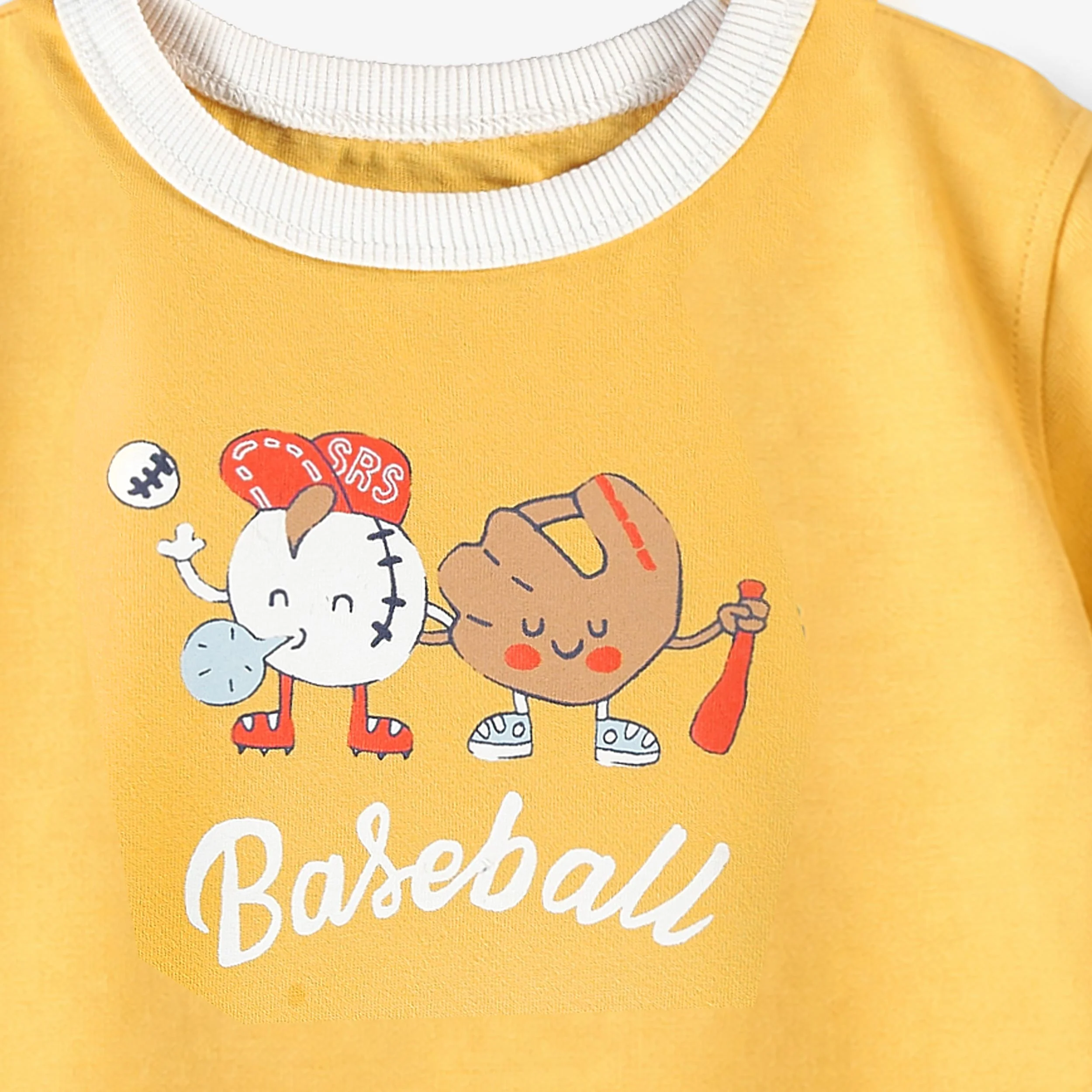 T-shirt jaune avec illustration, bébé - Image 7