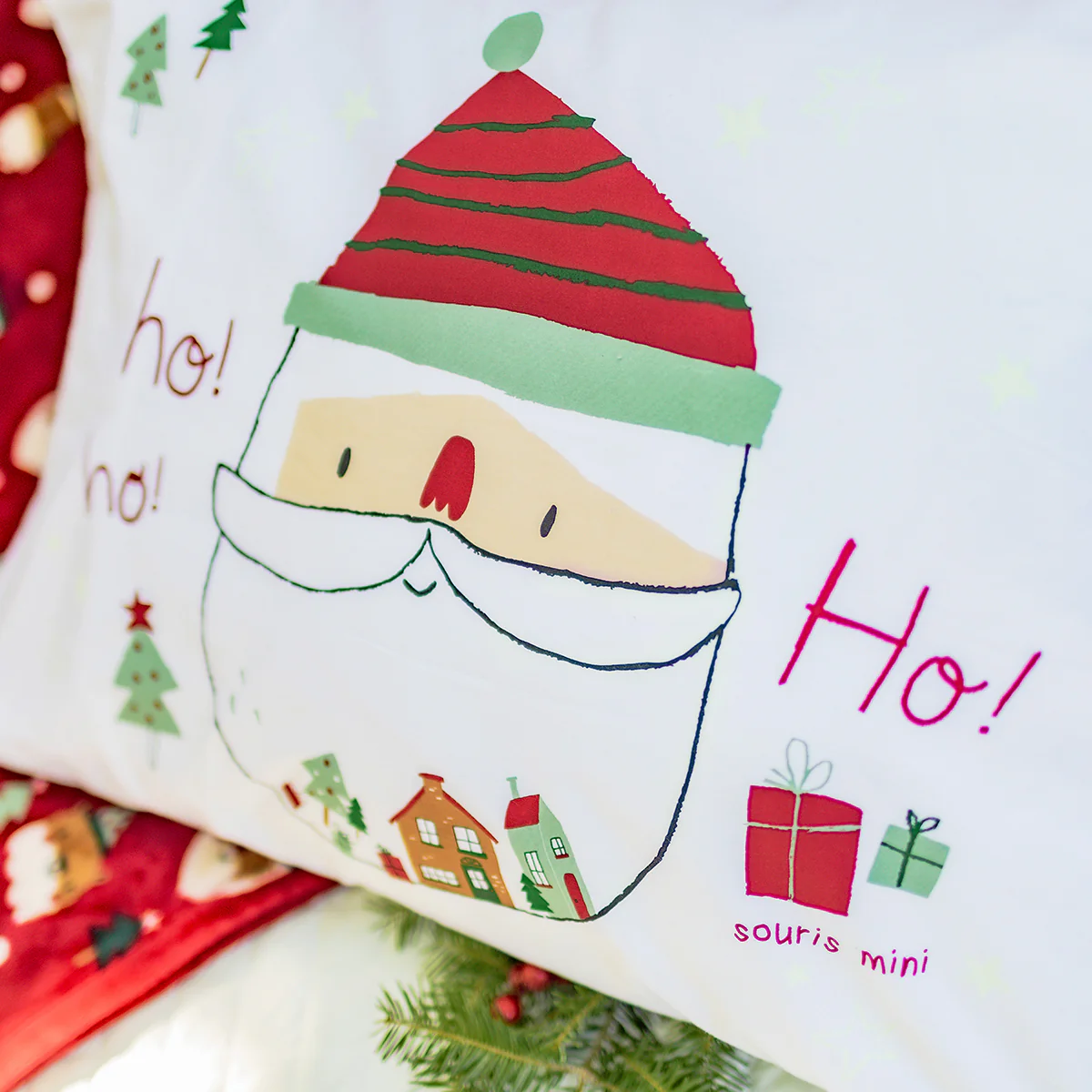 Taie d'oreiller réversible « lettre au père Noël » - Image 4