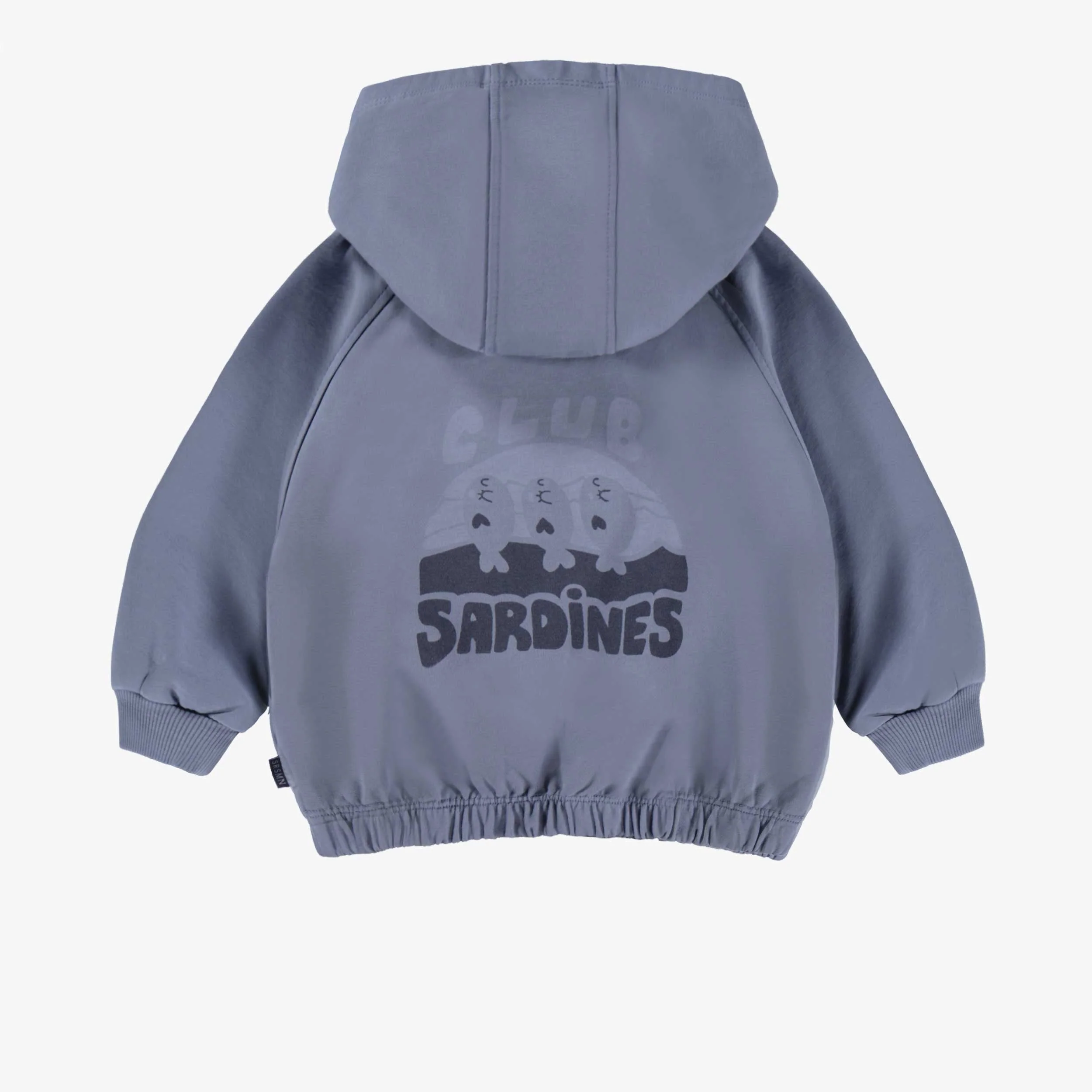 Veste à capuchon bleue, bébé - Image 2